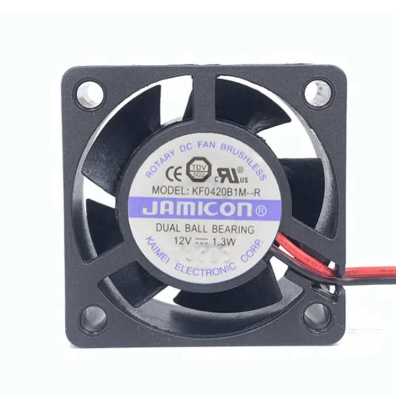 

JAMICON KF0420B1M-R 4020 4cm 40x40x20mm 12V 1.3W UPS Switch Cooling Fan