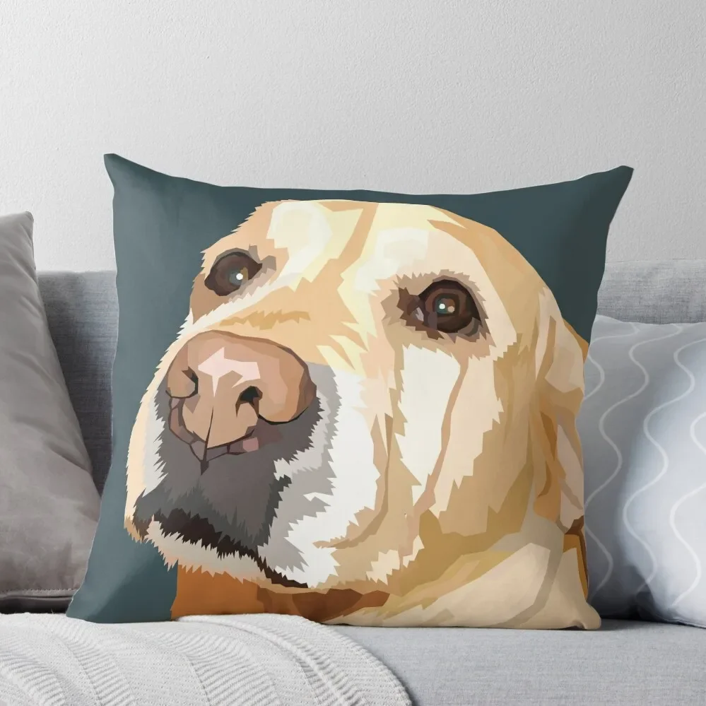 

Yellow Lab Throw Pillow Cushion Covers For Living Room Room decorating items