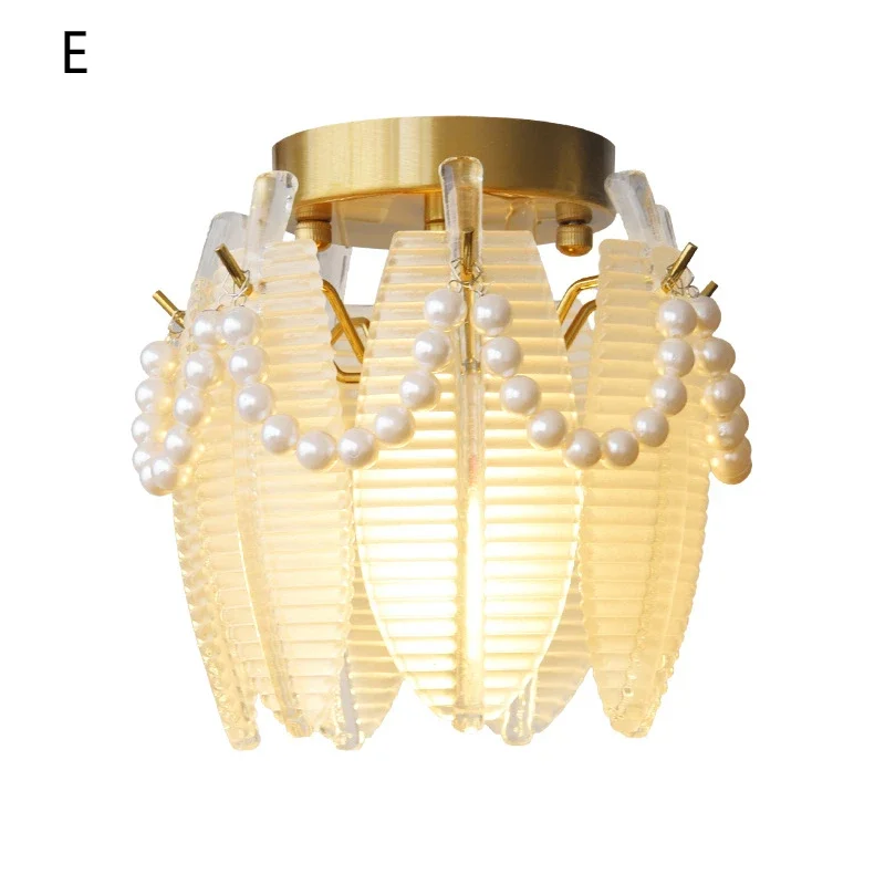 Crystal Corridor Corridor Light Balcony Entrance Porch Light  Luxury Net Red Creative New Modern Simple Small Ceiling Light