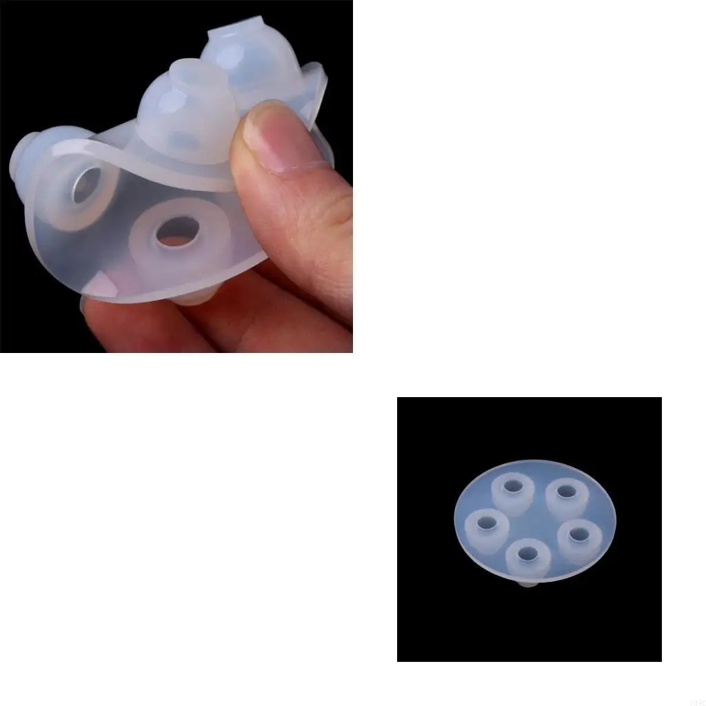 195C DIY Ball Silicone Molds Necklace Pendant Resin Molds Epoxy Casting Moulds