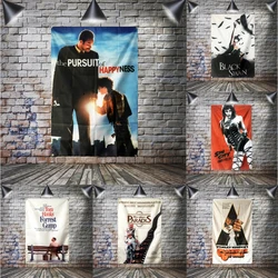 Movie Flags Home Background Decoration Poster Wall Sticker Cafe Restaurant Hanging Banner 4 Grommets In Corners 3*5FT 90*150CM