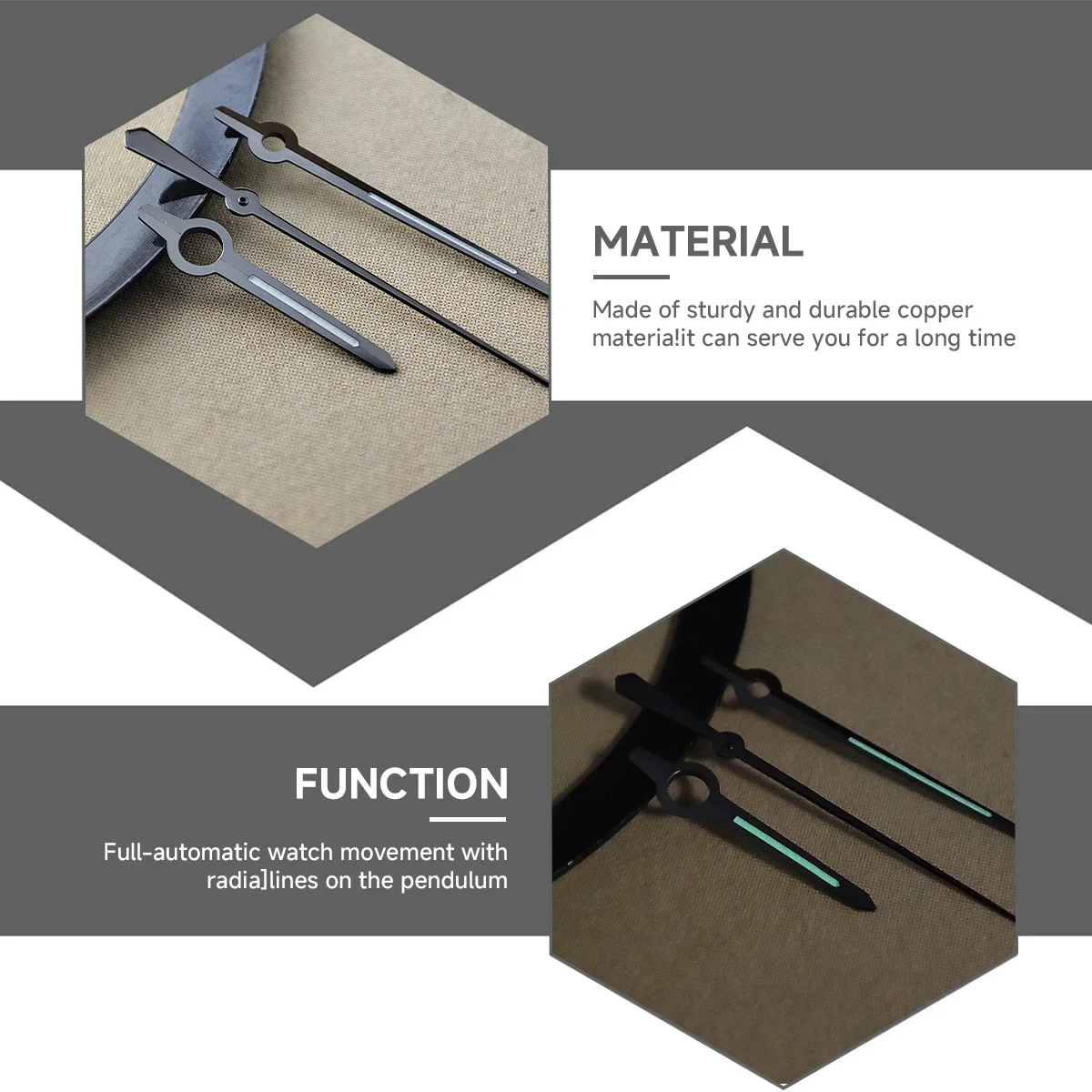 مؤشر ساعة أخضر مضيء ، يد NH35 ، إكسسوارات ، NH34 ، NH36 ، 4R ، 7S ، حركة NH70 ، 3