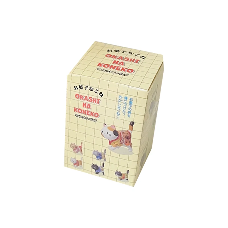 Mofusand Qualia Snack Katzen-Serie Süßigkeiten-Verpackung Niedliche Katzen-Tischdekoration Spielzeugmodell Mystery Box Überraschungs-Geschenke