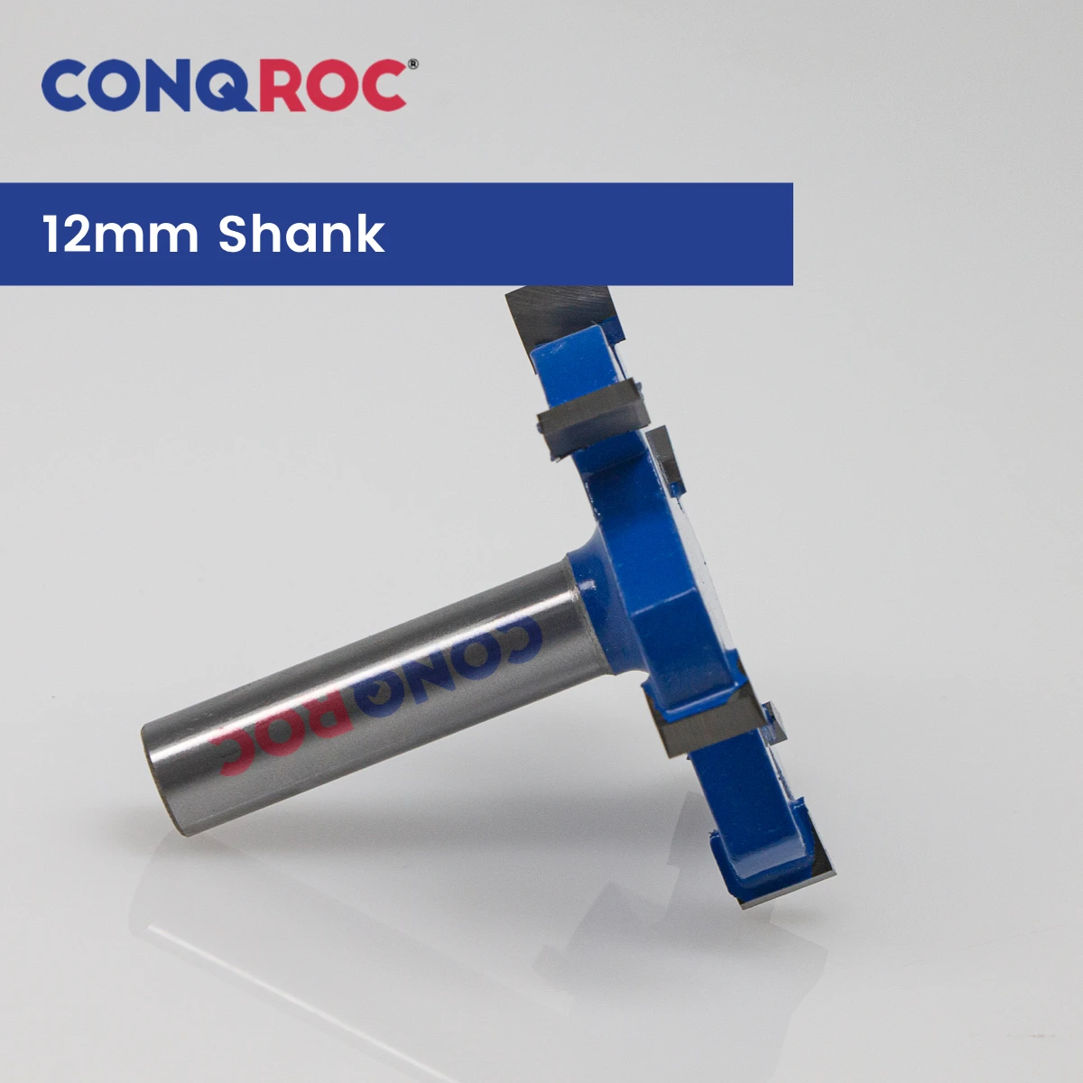 12mm Shank 6-Wing Slotting Router Bit Cutting Length-10mm 2-Option Diameter-65mm or 85mm  Woodworking Milling Cutter