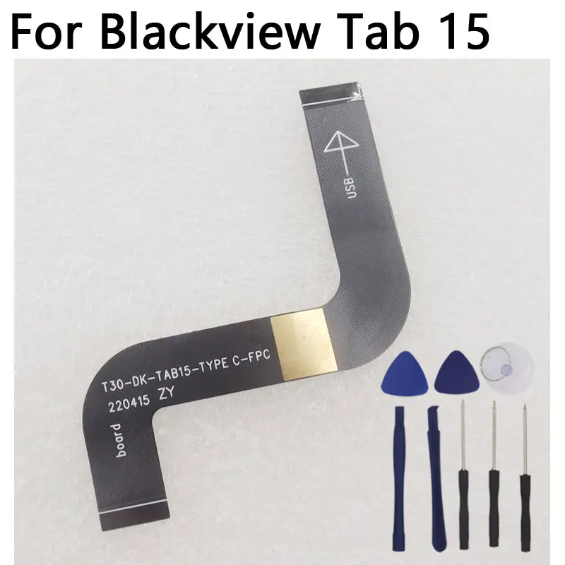 Nuevo Cable Original Blackview Tab 15 Tab 15 Pro, Cable de Transferencia Tipo C, Cable Flexible FPC, Accesorios para Tablets Blackview Tab 15