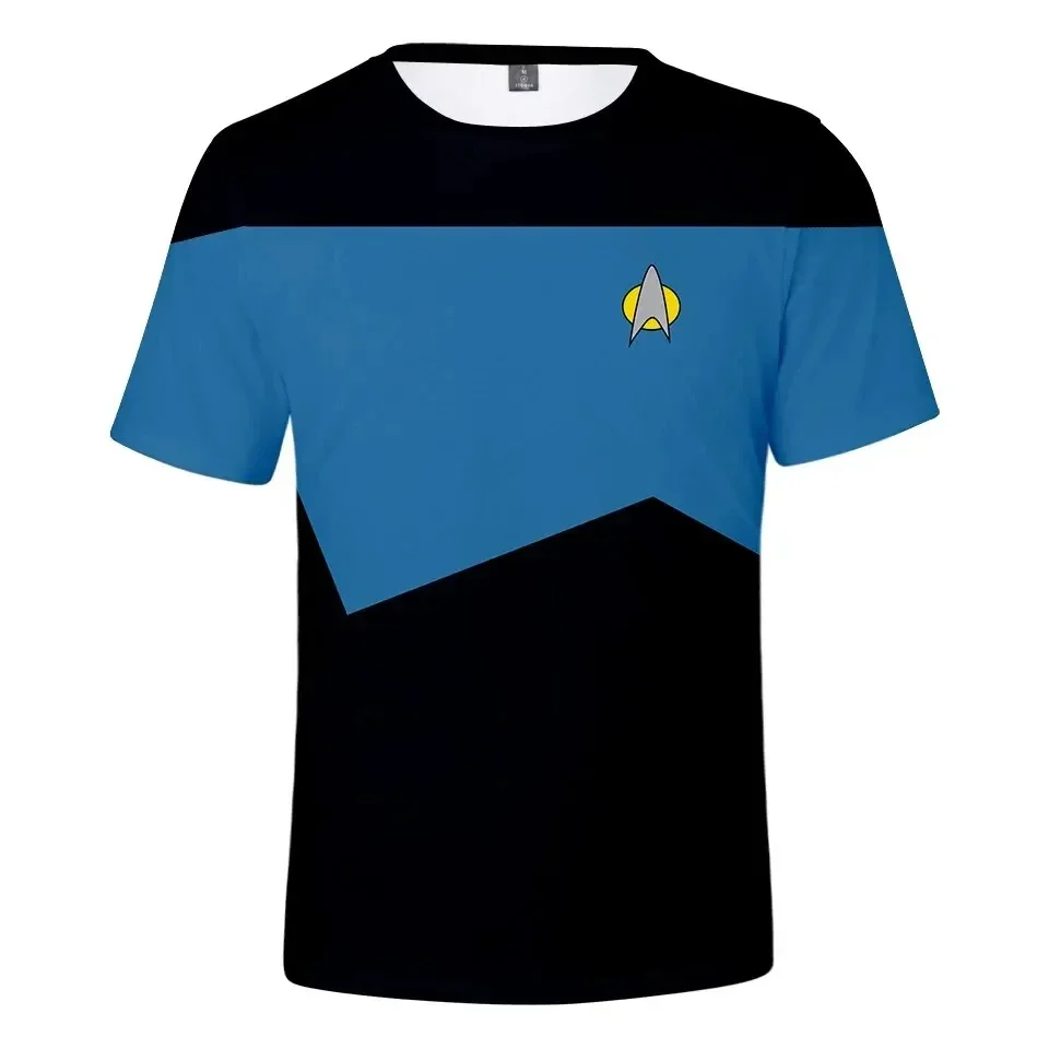 Men T Shirt Women Tee Boys Girls Top Adults Children Parent Child quick dry kid Tshirts Star Trek Movie Cosplay Harajuku Tops