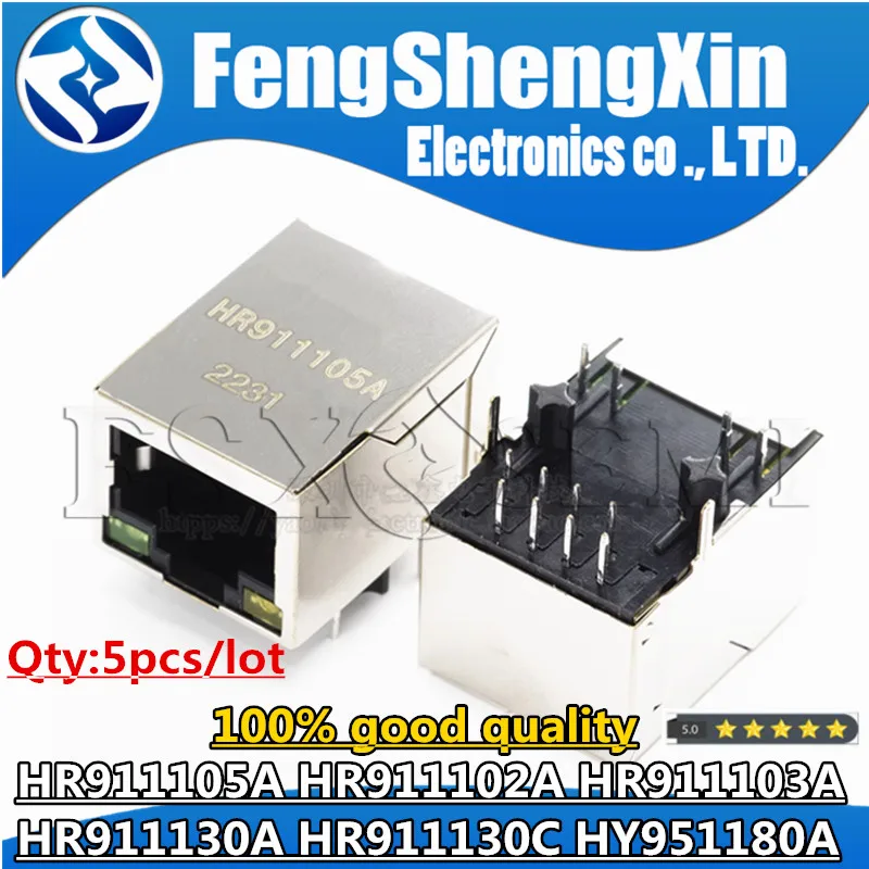 5pcs HR911105A HR911105 HR911102A HR911103A HR911130A HR911130C HY951180A RJ45 network transformer filter