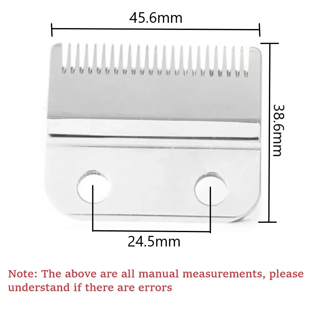 KM-1986 Original Hair Clipper Blade Screws Silver Golden Replacement Blade Hair Trimmer Carton Steel Accessories Blade