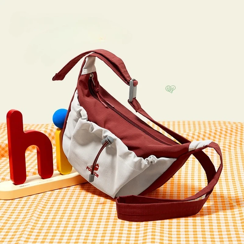 

EPOL Bag For Teenage Students 2025 Small Nylon Sports Shoulder Bag Crossbody Bags Women Fashion Canvas Messenger Handbag 3047-12