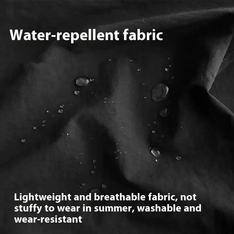 Waterproof Stain-Resistant Apron Nylon Vest Style Breathable Sleeved Apron Anti Dirty Multipurpose Kitchen Aprons