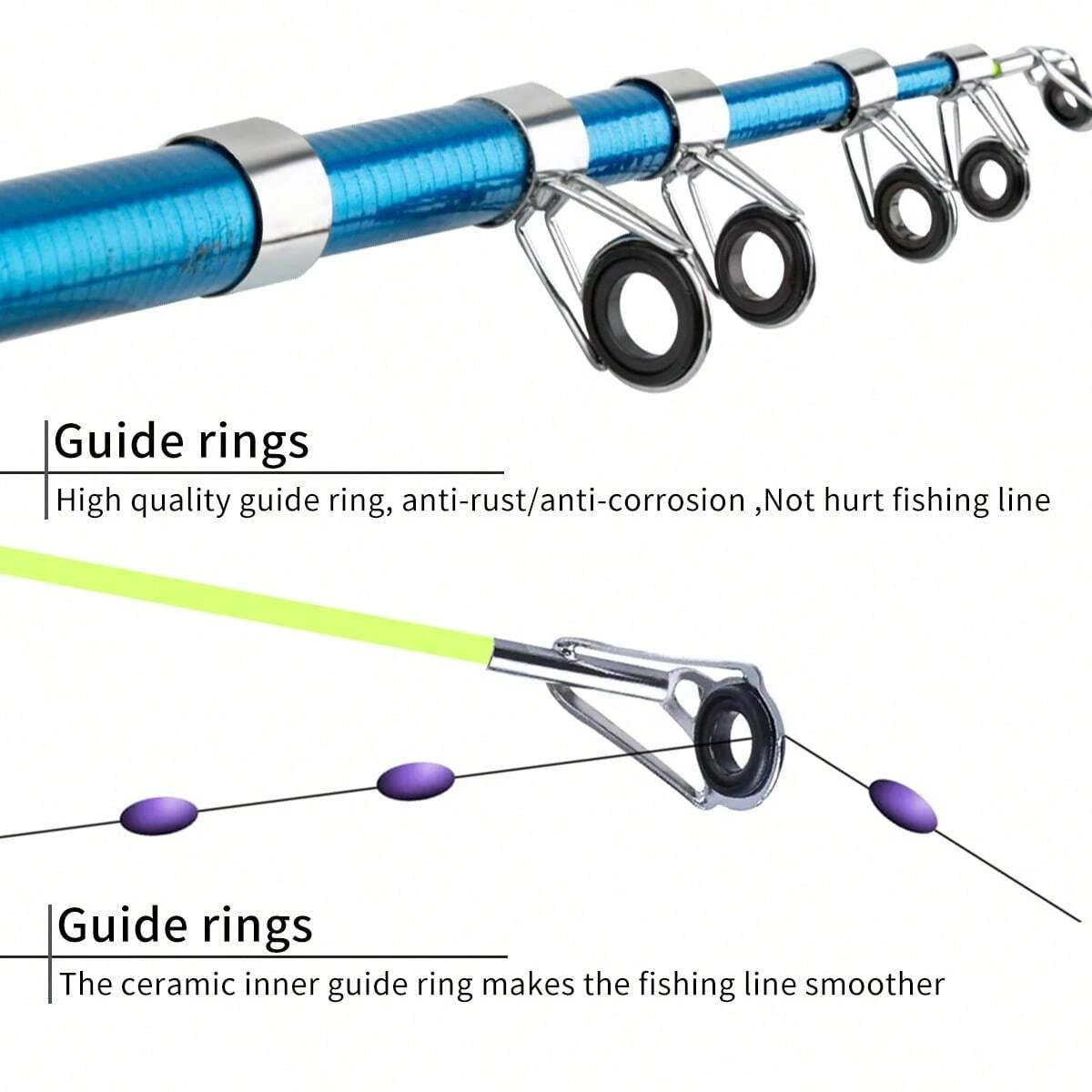 Fishing Rod Reel Combo Full Ki - Fishing Equipment Online recensione e prezzo