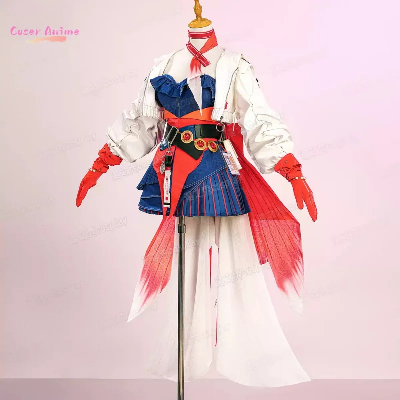เกมอาร์คไนท์ส ฮารุกะคอสเพลย์เครื่องแต่งกายชุดฮาโลวีนปาร์ตี้คาร์นิวัลคริสต์มาสเล่นบทบาทเสื้อผ้าเสื้อผ้า