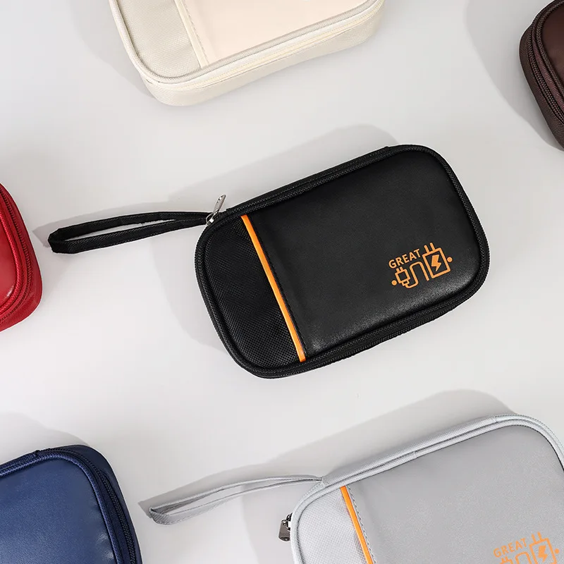 

Data cable storage bag, cross-border mobile phone power bank storage bag, anti-collision headphone storage bag.