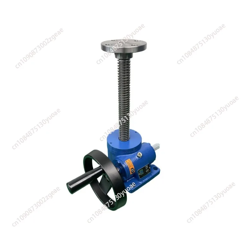 Hand-cranked Manual Lift Table, Light and Small Lifting Platform, Electric Four Pulley Screws