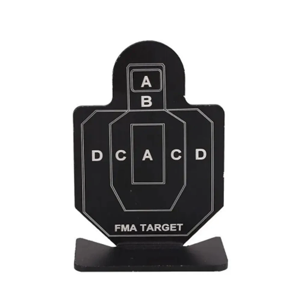 Outdoor Hunting Training Target 3pcs or 6pcs 6x4.4x2.5cm Airsoft Paintball Shooting Aluminum Alloy Target