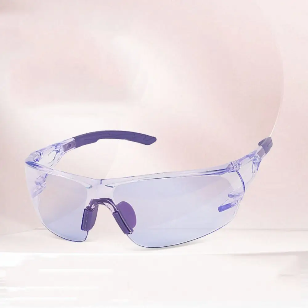Anti Impact Safety Riding Goggles Wind Dust Proof Non-slip Cycling Eye Protector Scratch Resistant Anti Fog Clear Sport Glasses