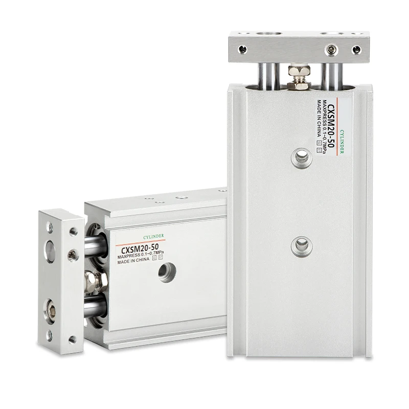 

Маленький пневматический цилиндр серии CXSM с двойным штоком, направляющий цилиндр CXSM10-60 CXSM10-30 CXSM15-100