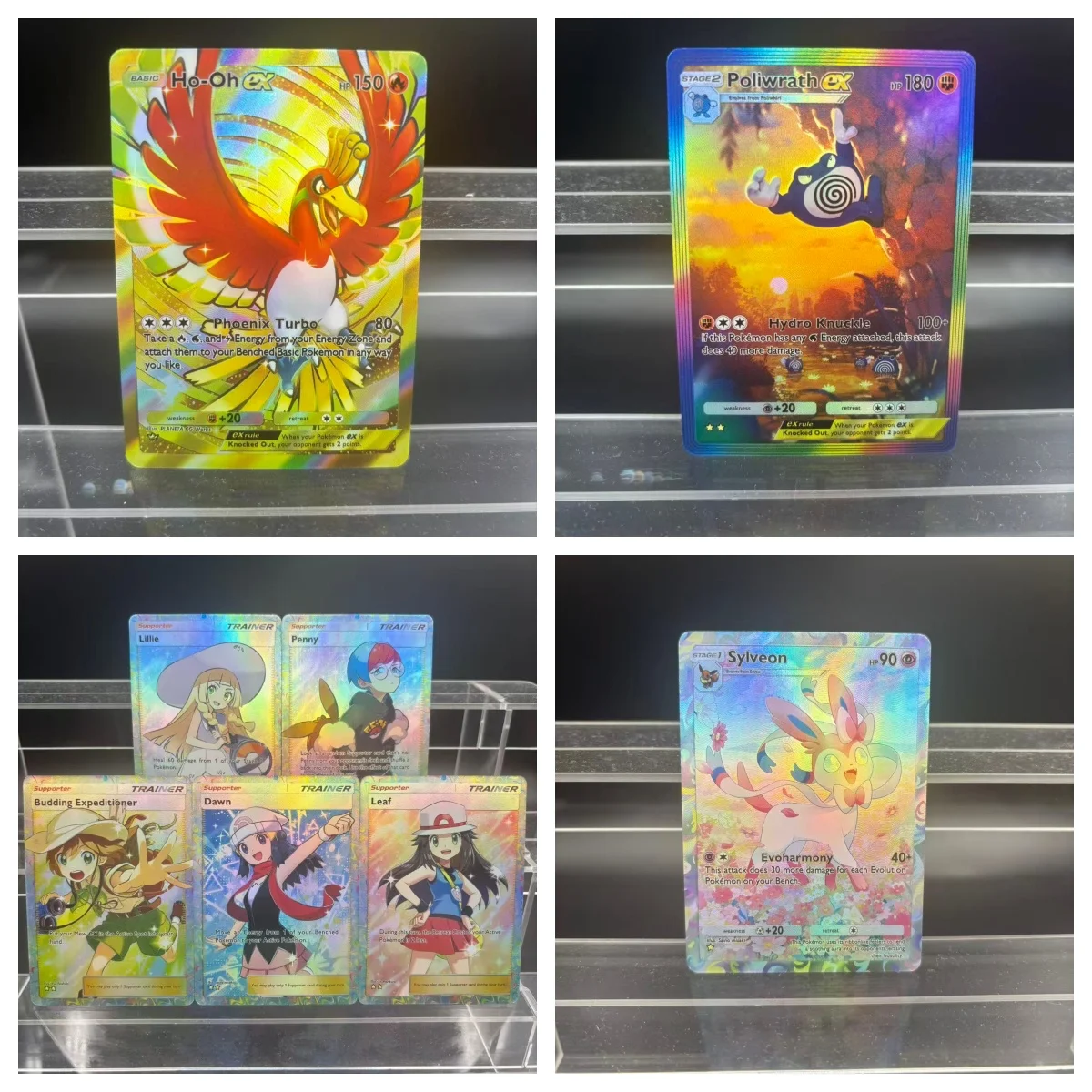 

DIY TCG POCKET Collection Cards Umbreon Espeon Jolteon ex Self Made Single Card Classic Game Anime Card Gift Toy