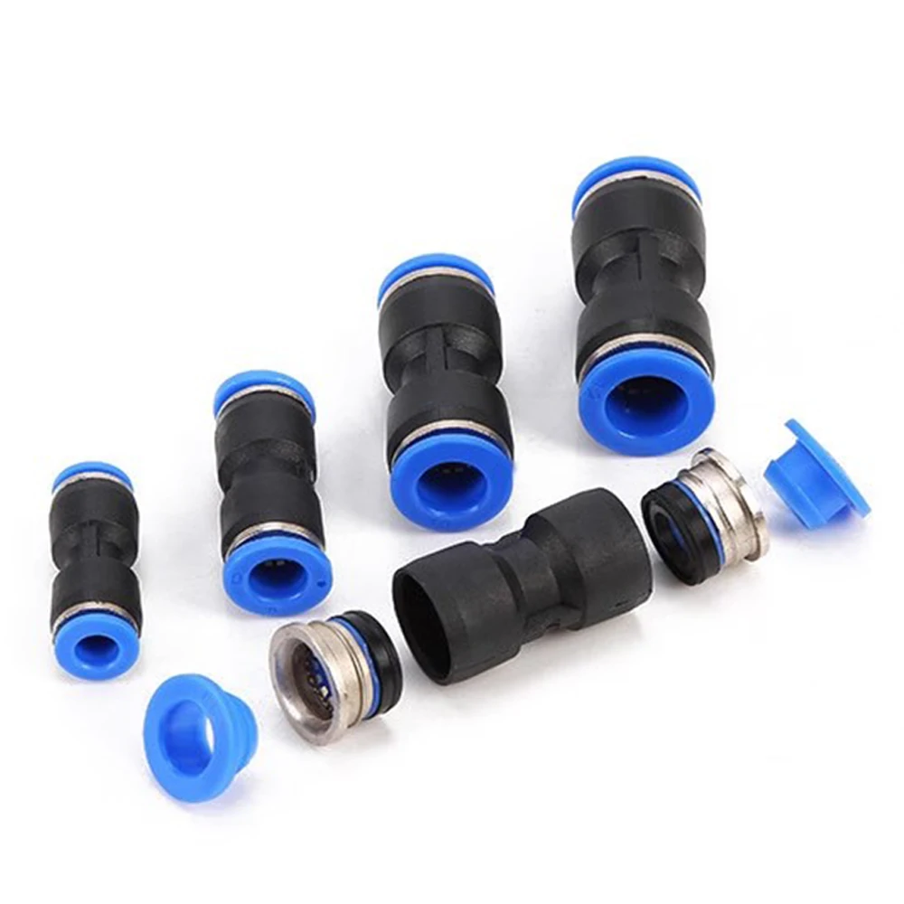 PU PG Pneumatic Quick Connector Direct Variable Diameter Connector PU Tracheal Hose 4 6 8 10 12 14 16mm PG8-6 10-8 12-10 16-12