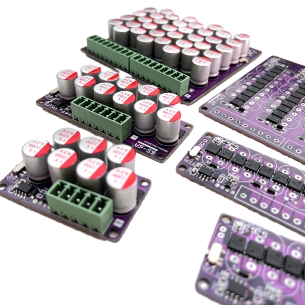 4S 6S 17S 6A High Current Lithium Battery Active Equalization Board Lifepo4 Battery Energy Transfer Equalization Capacitor