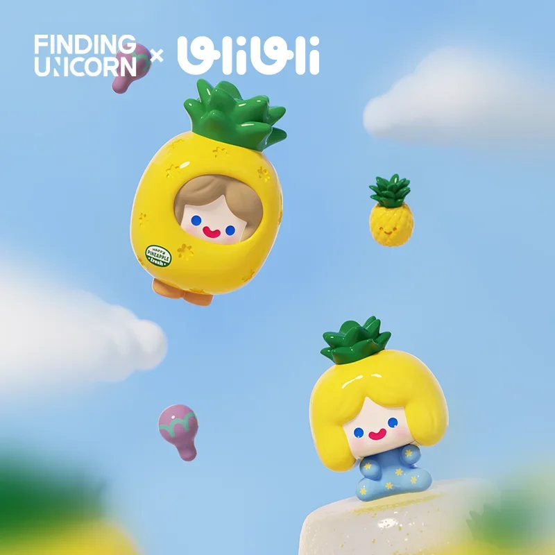 

Finding Unicorn CELL RiCO PARTY TIME IN THE FRUIT BASKET Series U Granules Blind Box Original Action Toys Collection Girls Gift