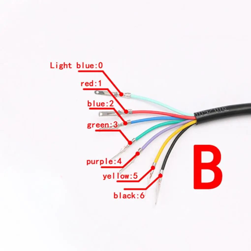 Universal Motorcycle Digital LED Display Gear Indicator Waterproof Monitor Motor Fitting Spare Part for Dirt Bike