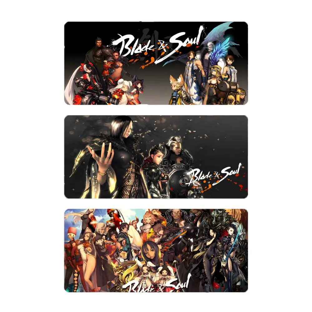Cool Action Game B-Blade & Soul Mouse Pad Mousepad Large Gaming LockEdge Thickened PC Table Desk Mat