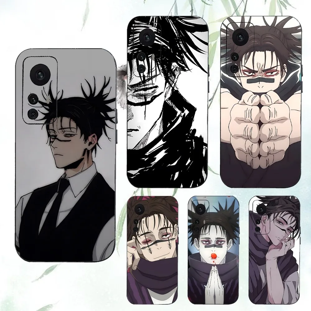 

ChosoS-Jujut-Kaisen-Anime Phone Case For Xiaomi 11 Redmi Note 11 5G 8T 9A 9 10T Note8Pro Note9 12SUltra Black Case
