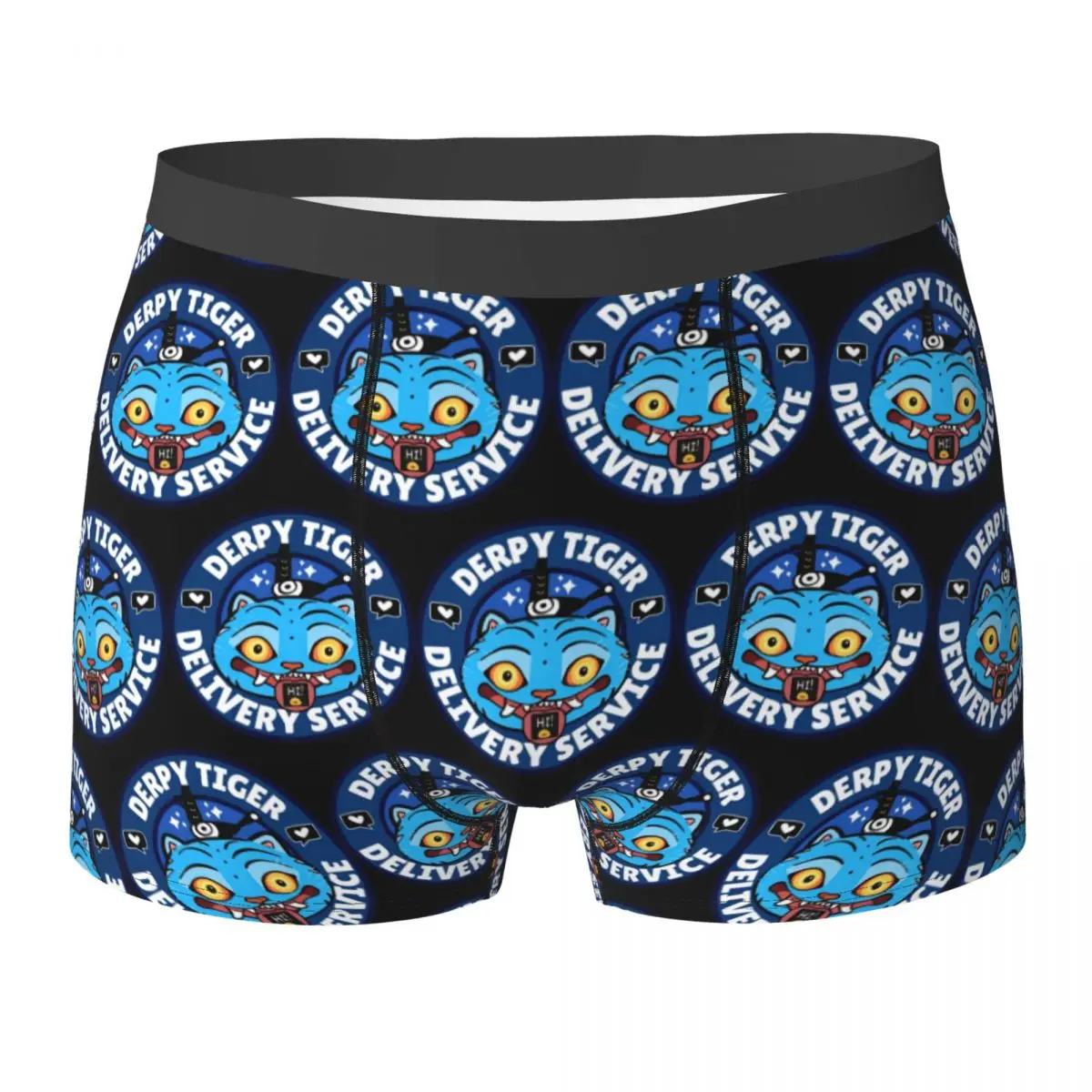 

Huntrix Derpy With His Friend And Hat Cute Sparkle Underwear Male Underpants Customs Breathable Trunk Hot Boxer Brief Plus Size