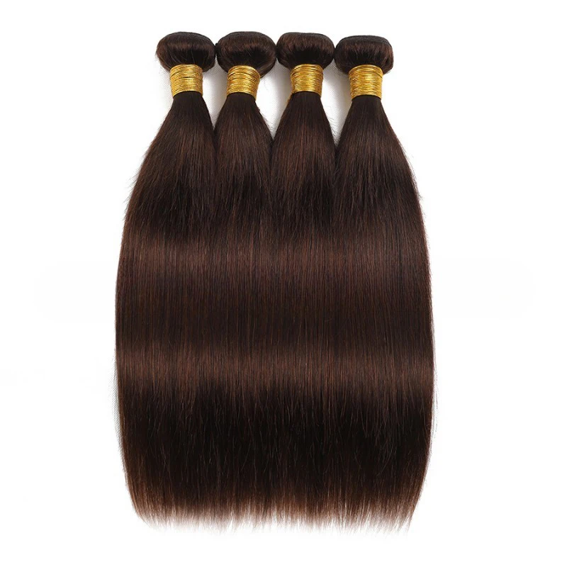 Thick End Colored Two Tone Three Tone Ombre Human Hair Weave Bundles 100% Real Brazilian Virgin Straight Hair Extensions 100g/pc