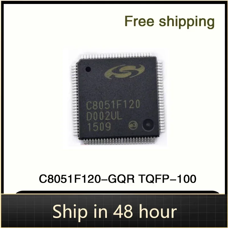 

100% New Original C8051F120 C8051F120-GQR TQFP-100 microcontroller USB interface IC Chip In Stock