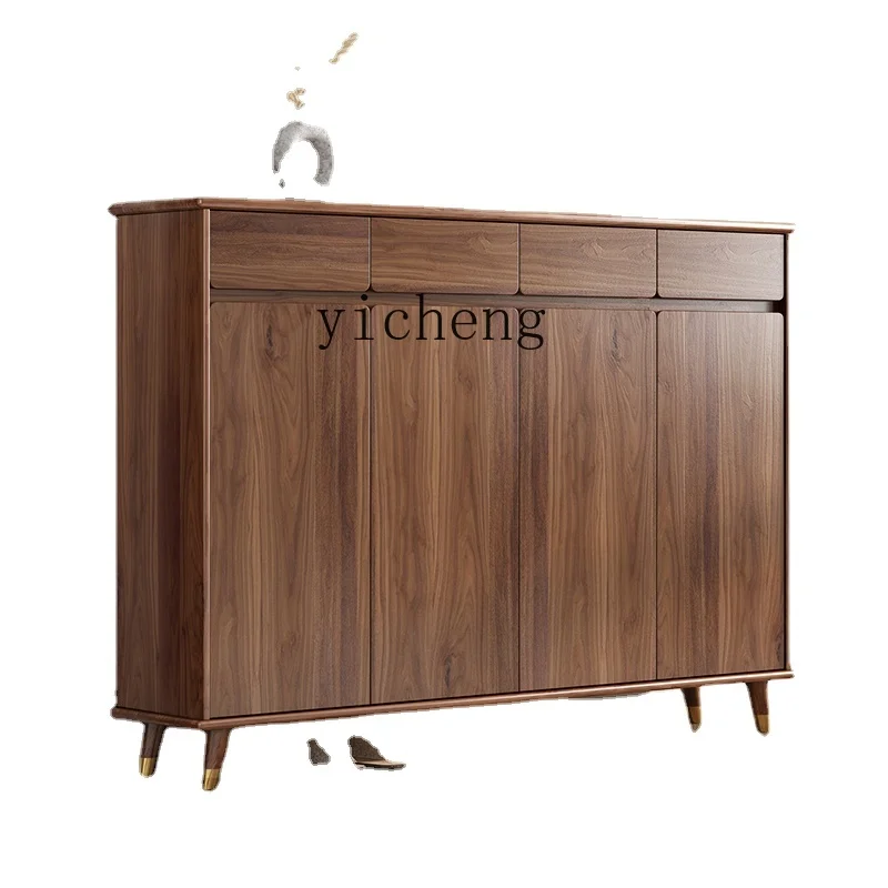 Zc Home Living Room Shoe Cabinet Home Doorway Large Capacity Simple Modern Chinese Style Entrance Entrance Cabinet