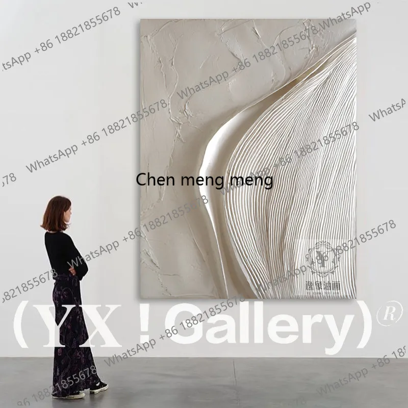 A50 Wabi sand wind living room background wall wood carving painting villa bedroom creative painting hotel