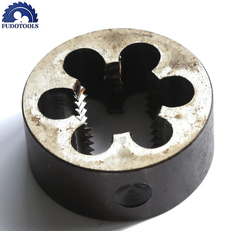 Alloy Steel Made Threading Die, BSW Standard, Thread Maker para Hard Metal, Workpiece Threading, 3/4 "-10, 1Pc, Frete Grátis