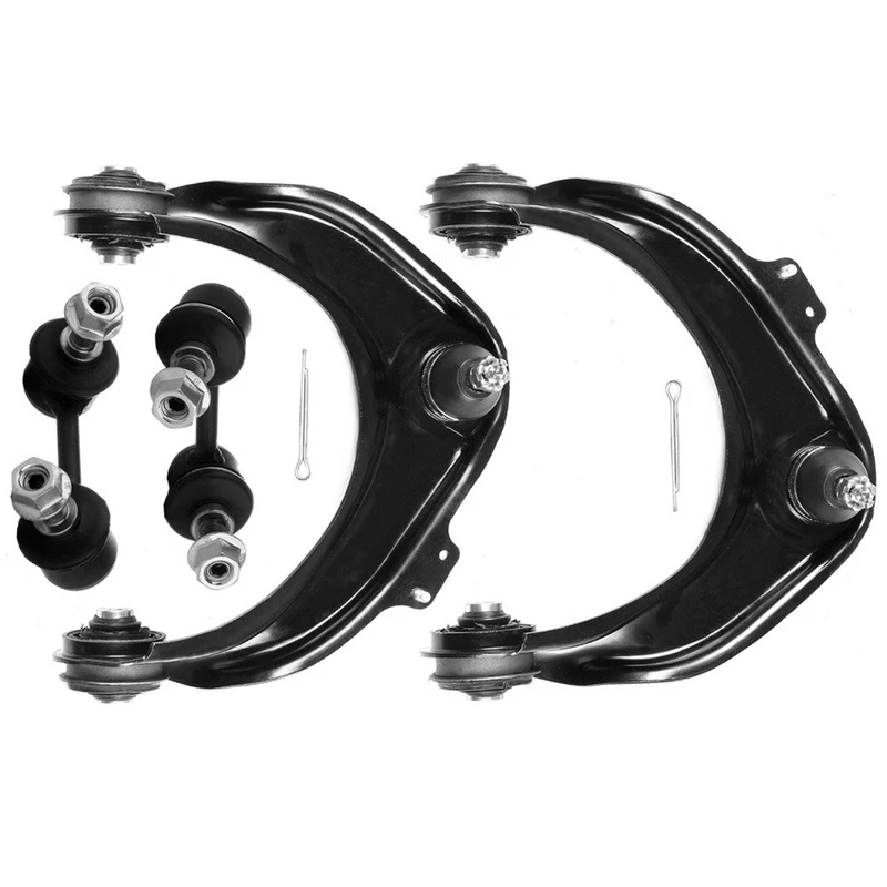 

R+ Front Upper Control Arm Ball Joint Sway Bar Link Kit For Acura CL TL 2001-2003