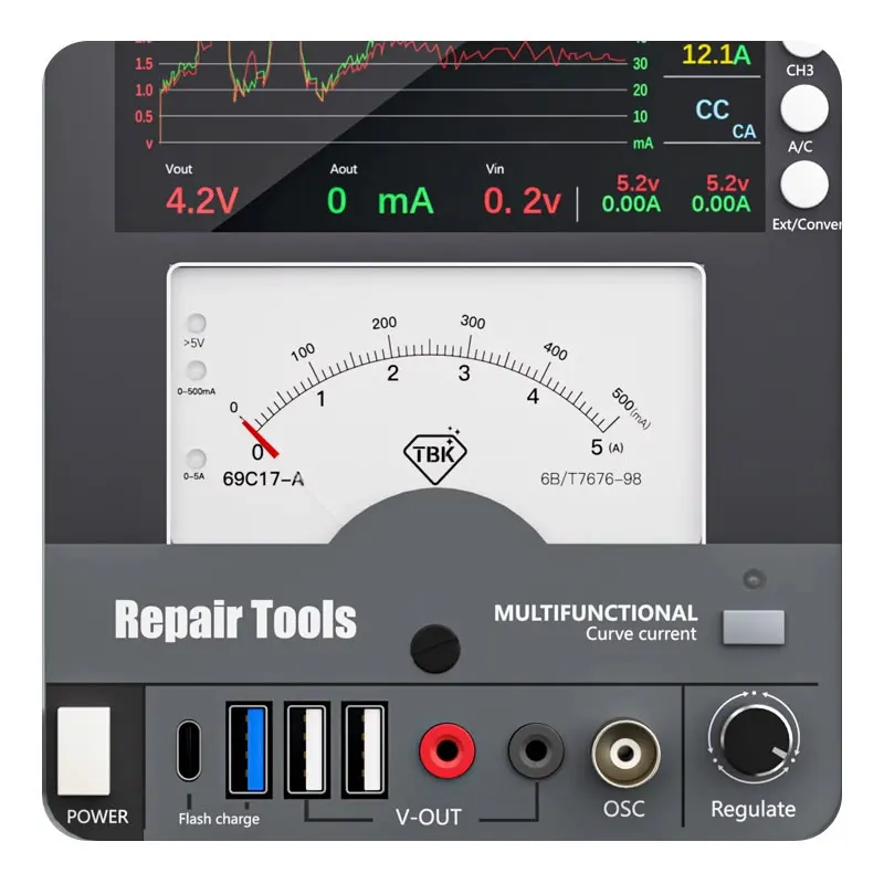 TBK217A Curve DC Regulated Switch Power Supply 30V/5A 150W Multifunctional Electronics Repair Tool