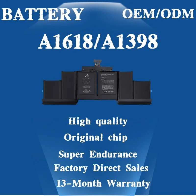 

11.36V 99.5Wh A1618 Battery For Apple MacBook Pro 15" Retina A1398 2015 Year 020-00079 MJLQ2LL/A MJLT2LL/A With Tools