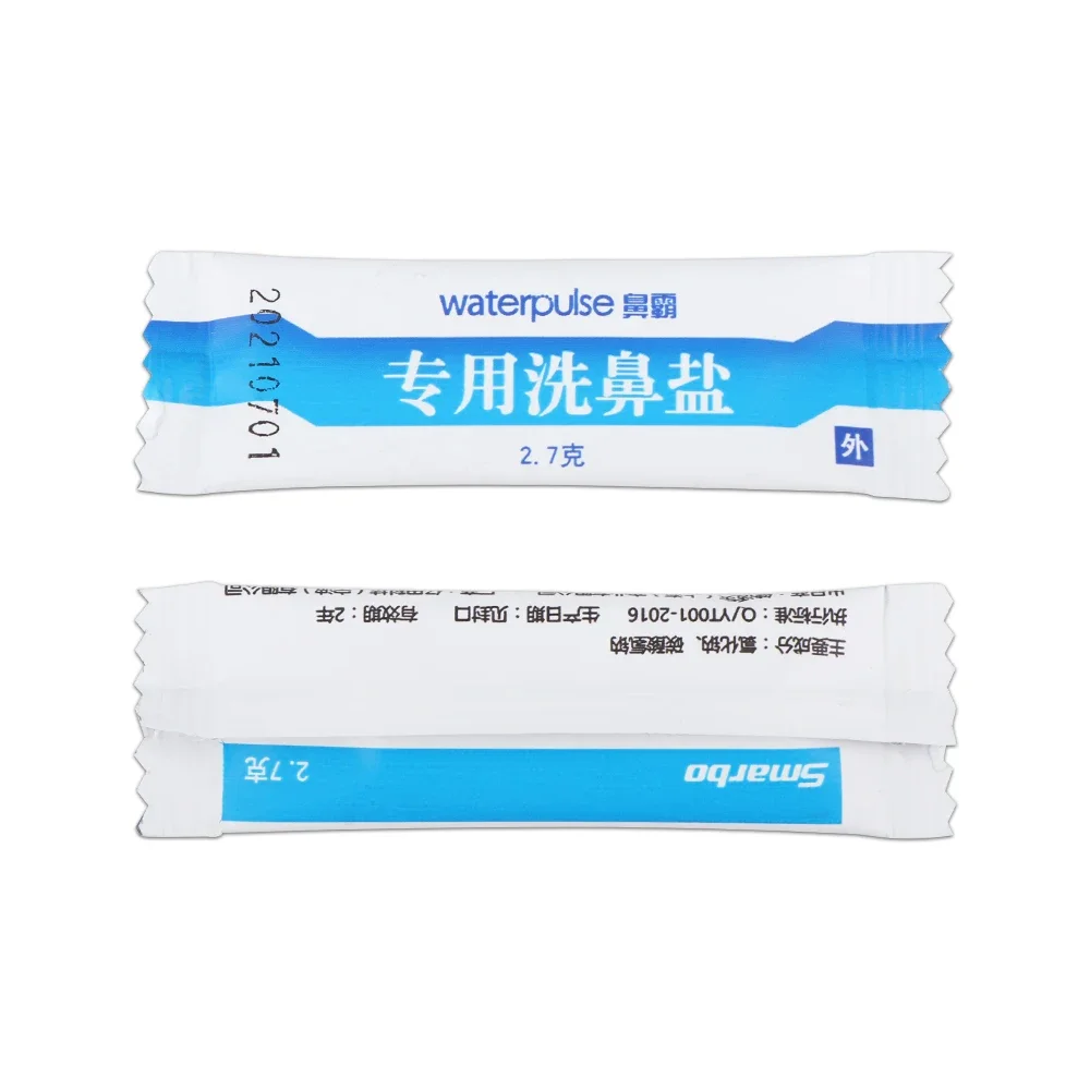 60pcs 2.7g Nasal Wash Salt Rinse Allergic Rhinitis Relief Nose Cavity Protector Irrigation  Adults Children Nose Cleaner Salt