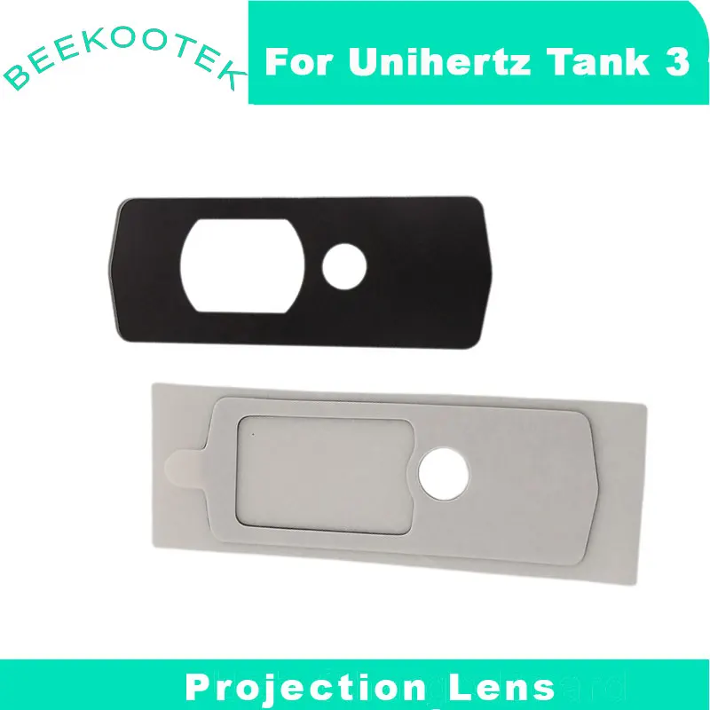 Original Unihertz Tank 3 Projection Lenses Cell Phone Under Laser Lens Glass Cover With Adhesive For Unihertz Tank 8849 3 Phone