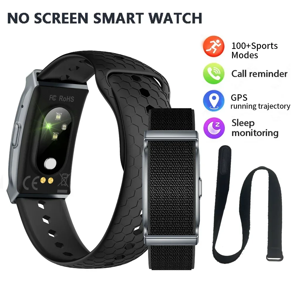 

Умный спортивный браслет с оповещением о вызове/посадении 100 режимов упражнений Мониторинг сердечного ритма и сна Фитнес-трекер Браслет