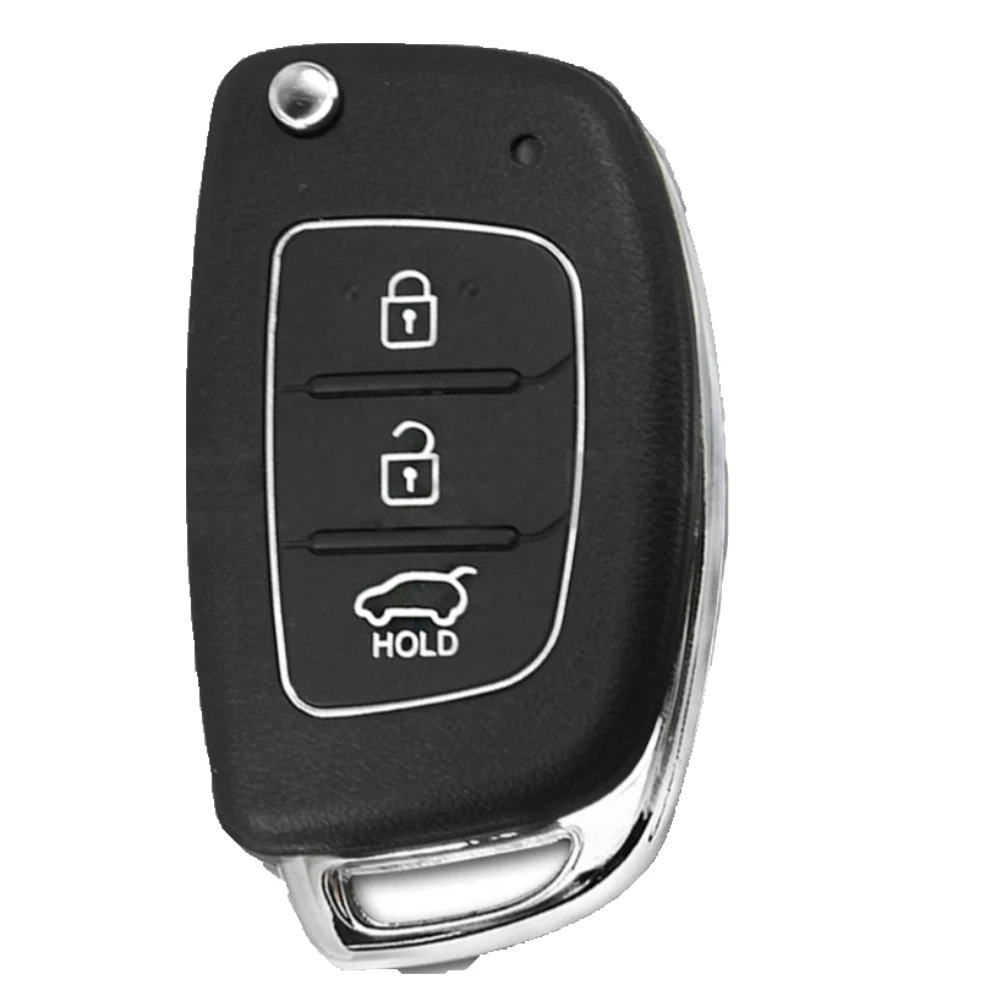 3 Buttons 4D60 40Bit 433MHz Remote Flip Car key For Hyundai Santa Fe IX45 2013 2014 2015 2016