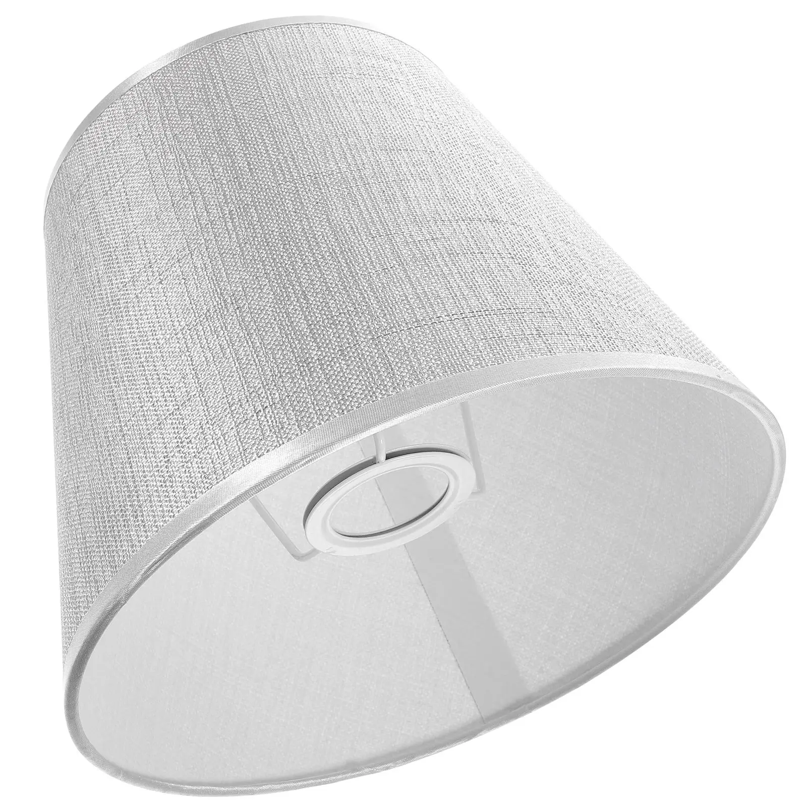 

E27 Fabric Lampshade Cover Cloth Metal Table Desk Light Shade for Bedroom Living Room Study Office Replacement