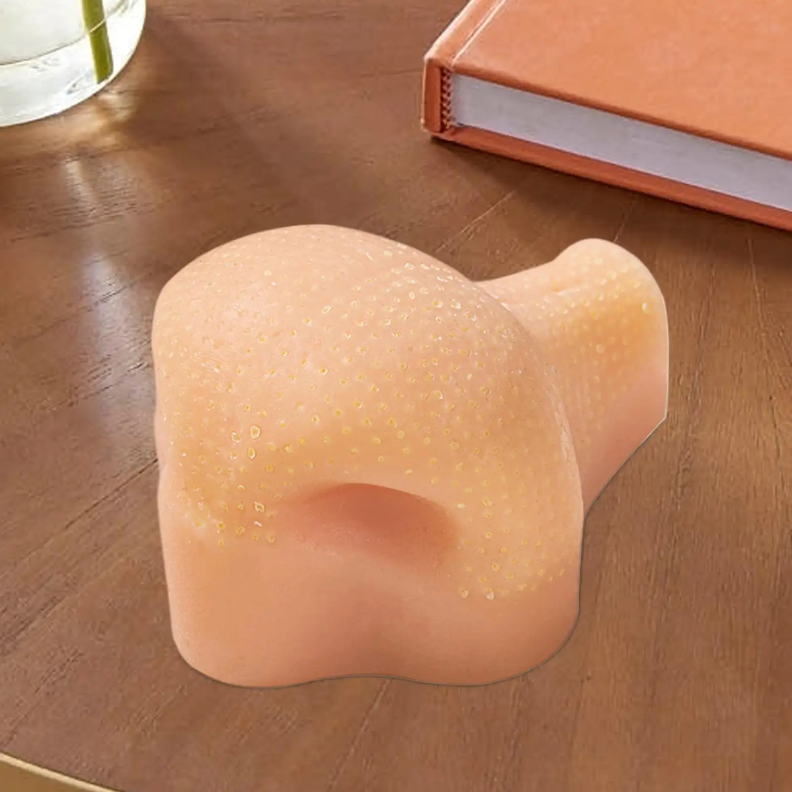 Pimple Toy 9x5x7cm Silicone Interactive Pimple Squeeze Toy Reusable Stress Reliever Nose Game for Kids Adults Classroom Desk