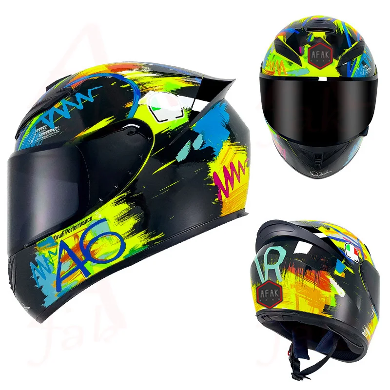 

ABS Helmets Full Face Off Road Motorcycle Riding Kart Motorcycle Racing Helmet