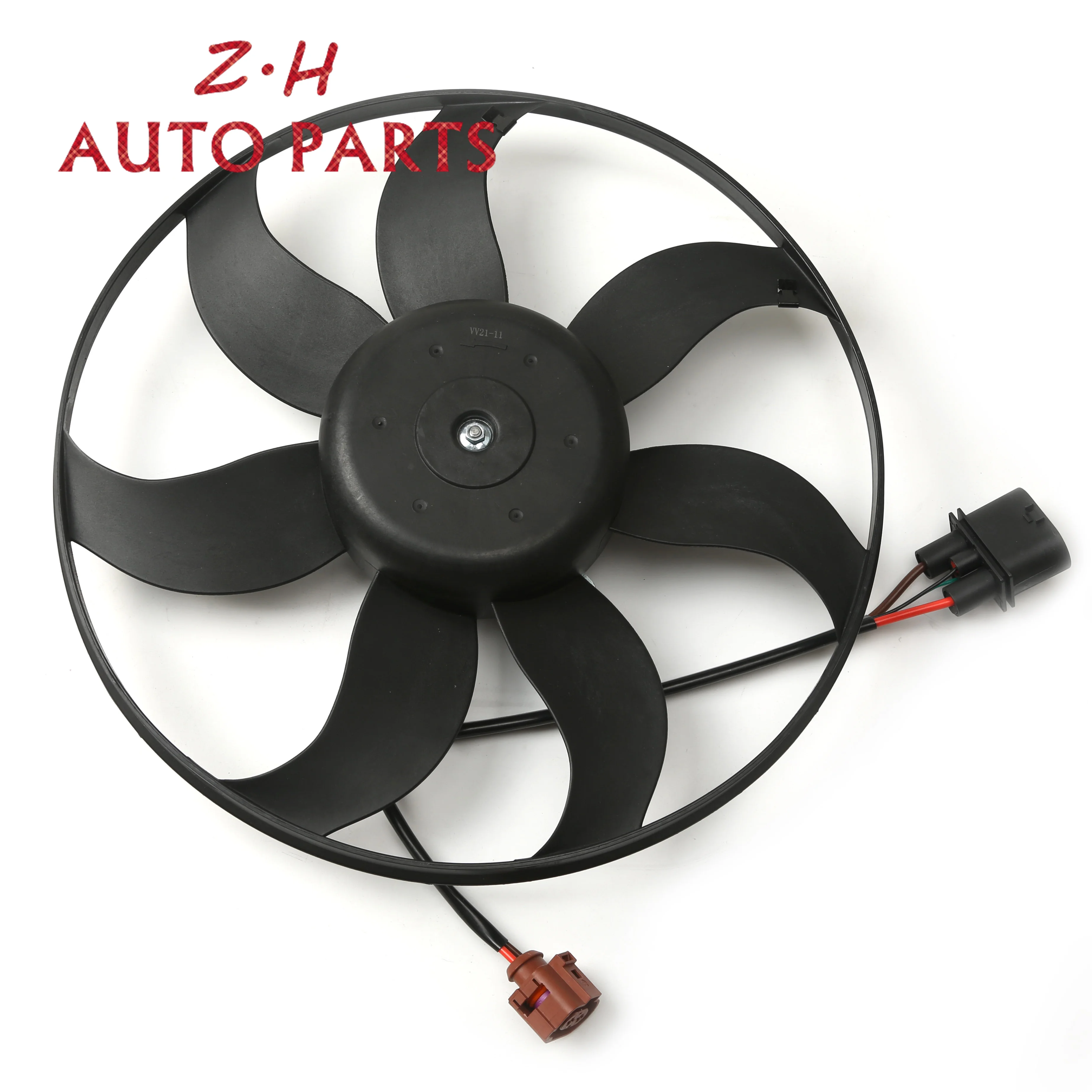 Car Engine Left Radiator Cooling Fan For VW Beetle Cabrio Golf 2010-2014 Jetta Passat 2013-2022 1KM959455B 1KM 959 455 G