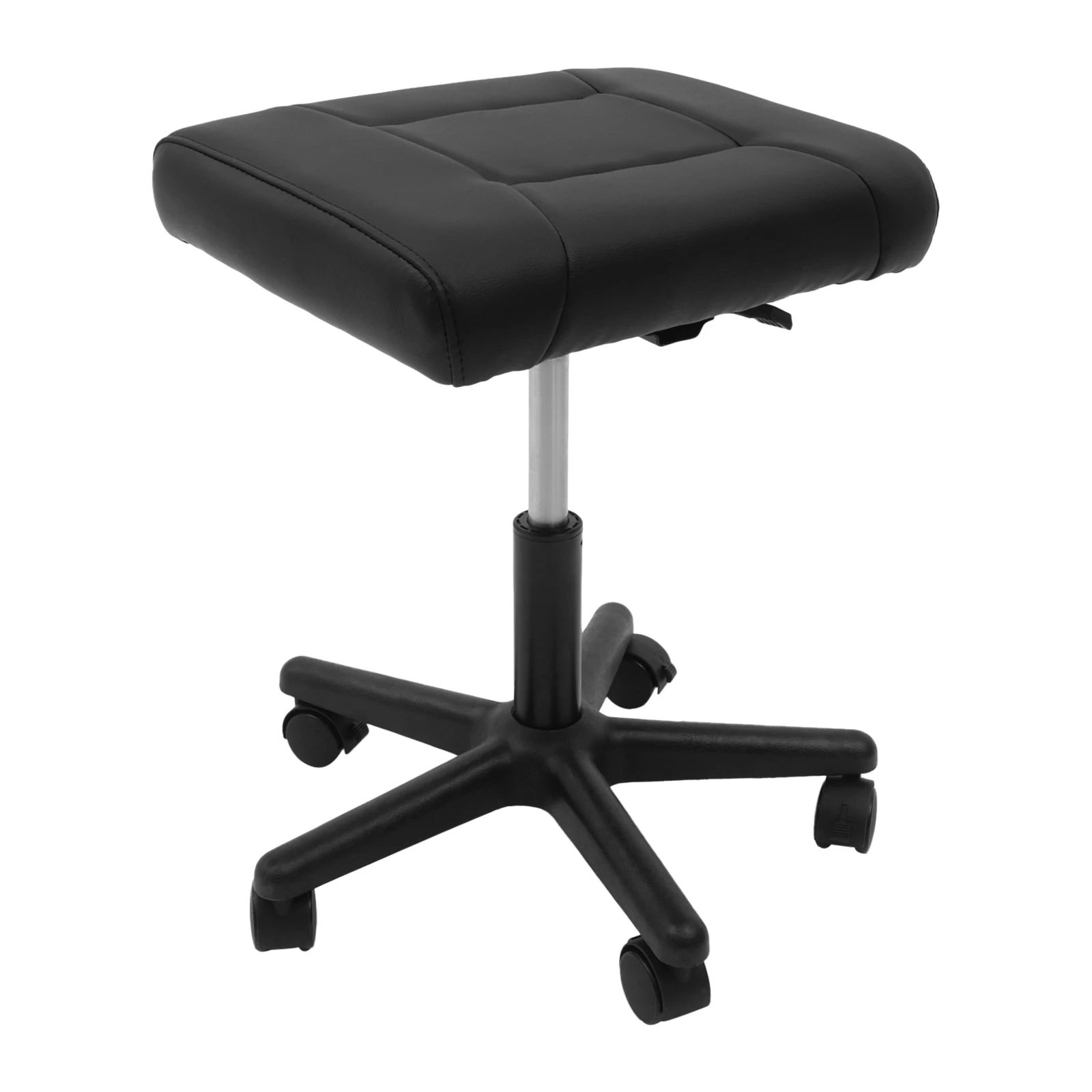 

Office Footrest, Height Adjustable Footstool, Foot Stool with Wheels, Foot Stand Under Desk