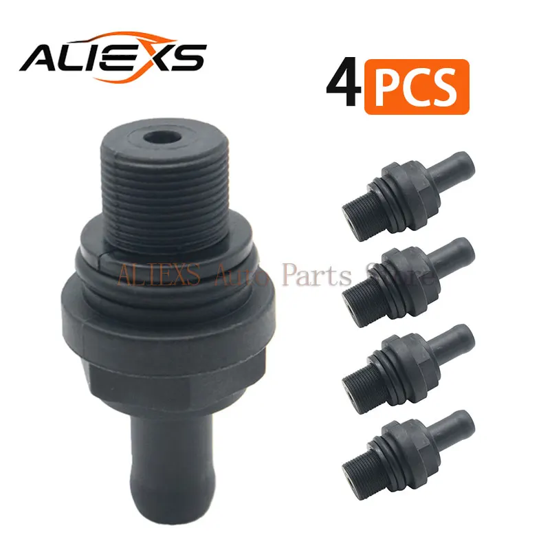 

4PCS Positive Crankcase Ventilation PCV Valve 12204-0C030 122040C030 For Toyota Fortuner Hiace Hilux Tacoma Land Cruiser