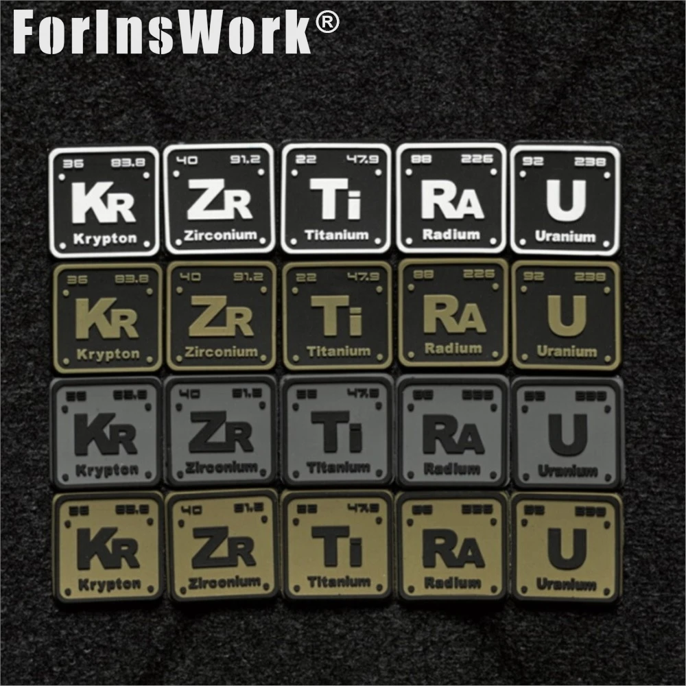 

FOXBAT Element Theme Patch EDC Tools Accessories Desk Gadgets