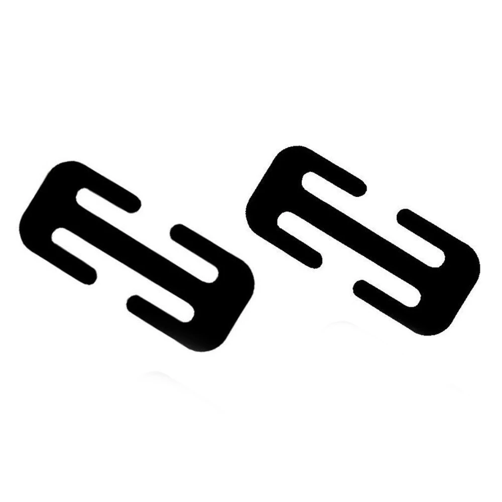 

2PCS Car Seat Belt Stopper Locking Clip Clamp Safety Buckle Strap Adjuster Car Accessories For RV Camper Van Lorry Bus Trailer