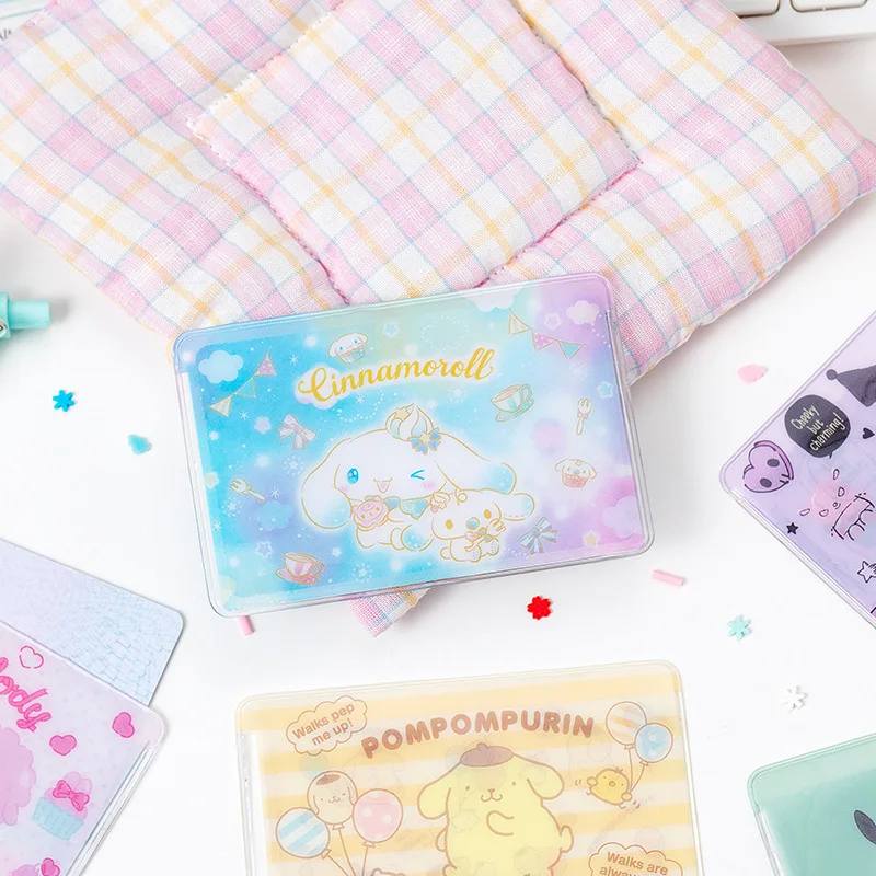 2025 جديد سانريو كورومي ميلودي لوريل كلب باشا كلب شفاف لطيف بطاقة الهوية بطاقة البنك حافلة حامل بطاقة الطالب #3